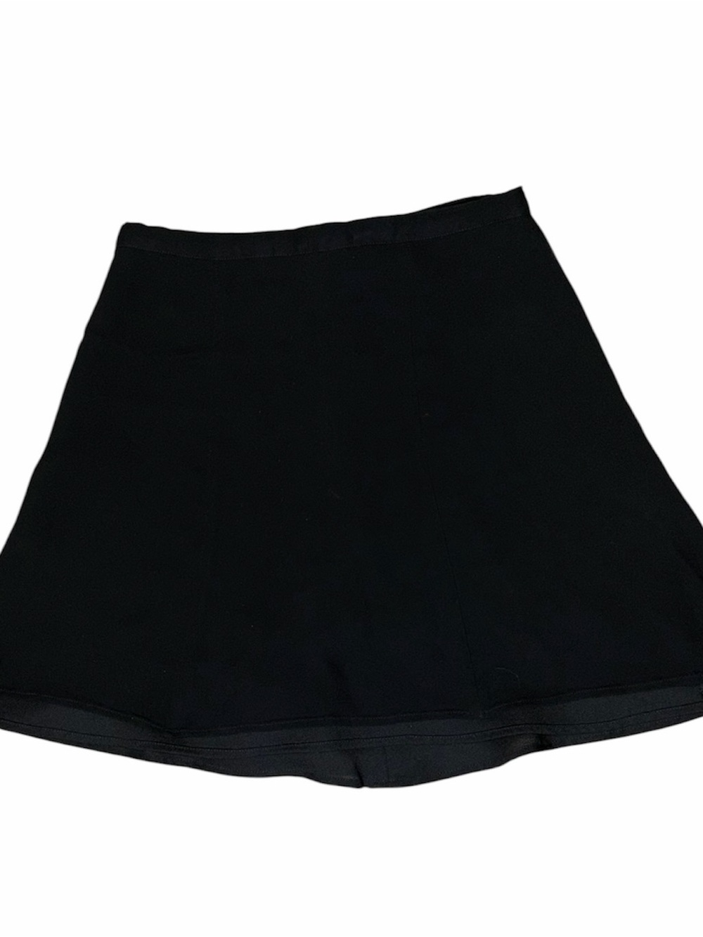 bebe Black A-Line Skirt